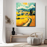 Painting by Numbers Summer Fresh Landscape